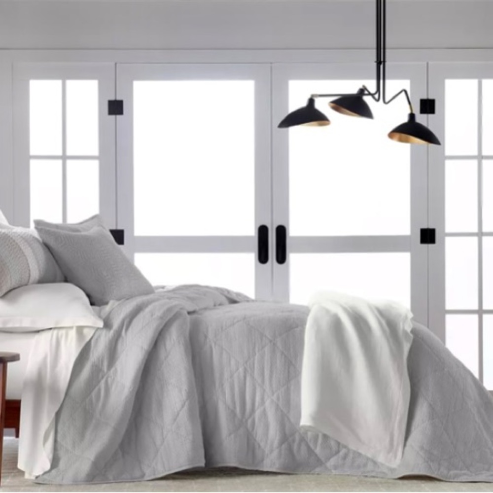 COPY - CLOSEOUT! Dobby Diamond Coverlet, King, Created for Macy's